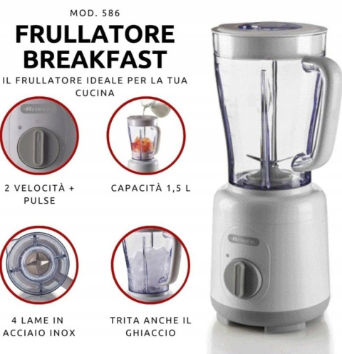 Blender kielichowy Ariete, 500 W, 1,5 L Blender kielichowy Ariete, 500 W, 1,5 L