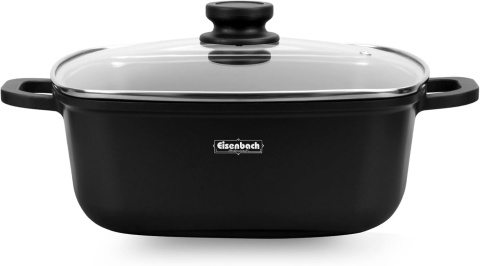 Garnek, brytfanka z powłoką zapobiegającą przywieraniu, 6,5 L, Eisenbach