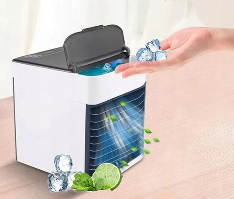 Przenośny mały klimatyzer USB na wodę i lód 3W1
