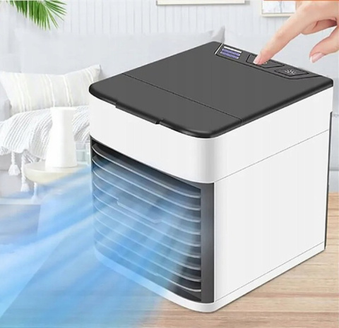 Przenośny mały klimatyzer USB na wodę i lód 3W1