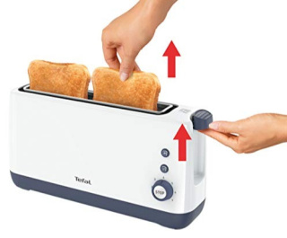Toster Tefal 850 W biały TL302110