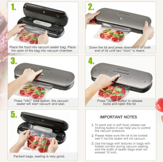 Zgrzewarka próżniowa Kitchen Boss 100 W