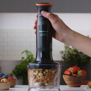 BLENDER RĘCZNY 1200W WIELOFUNKCYJNY TAURUS DODATKI, bez końcówek do ubijania białek, TURBO