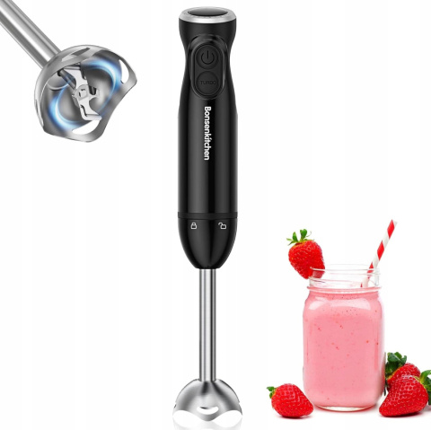 Blender ręczny Bonsenkitchen HB3201 1000 W czarny Blender ręczny Bonsenkitchen HB3201 1000 W czarny
