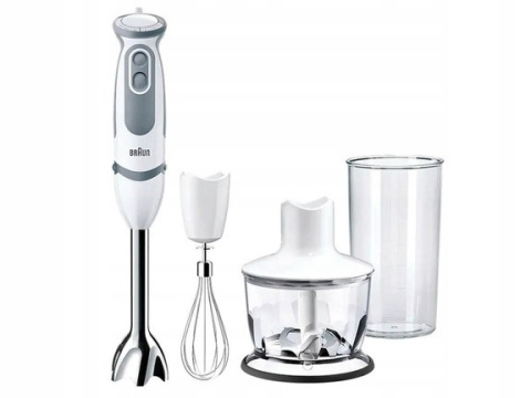Blender, rozdrabniacz Braun MQ 5235 1000 W biały, 3 w 1 Blender, rozdrabniacz Braun MQ 5235 1000 W biały, 3 w 1