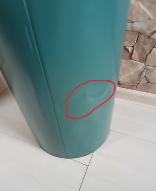 Brabantia - Kosz dotykowy TOUCH BIN NEW 30L Pine Green - Wada