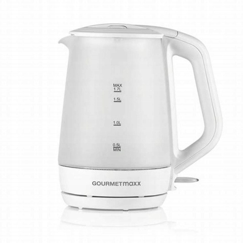 Czajnik elektryczny Gourmetmaxx 2200 W 1,7 l biały Czajnik elektryczny Gourmetmaxx 2200 W 1,7 l biały