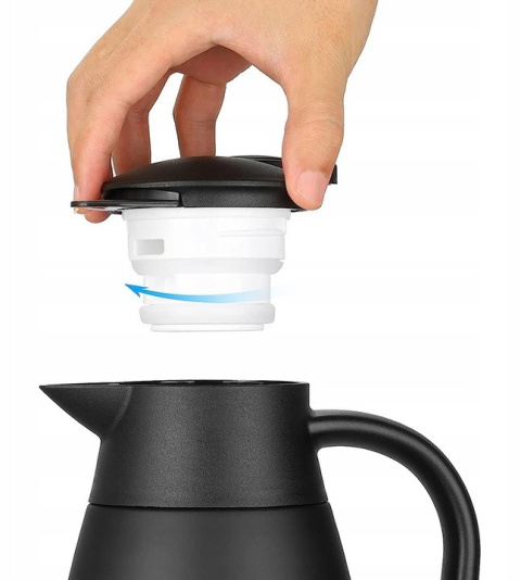 Ergonomiczny Termos, Czajnik 2L: Długi Czas Zachowuje Temperaturę Ergonomiczny Termos, Czajnik 2L: Długi Czas Zachowuje Temperaturę