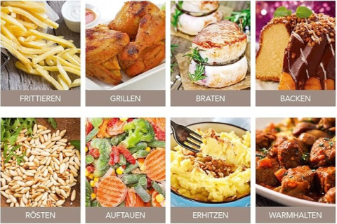 FRYTKOWNICA BEZTŁUSZCZOWA AIRFRYER DUŻA 6.2L 1500W GOURMETMAXX FRYTKOWNICA BEZTŁUSZCZOWA AIRFRYER DUŻA 6.2L 1500W GOURMETMAXX