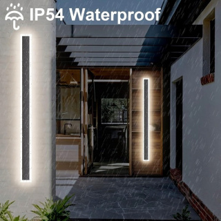 Klighten LED Kinkiet Lampa Elewacyjna Zewnętrzna Ścienna 120 CM 35W 4000K wada