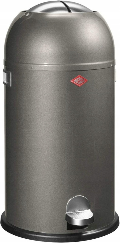 Kosz na śmieci metalowy Wesco 33 l grafit Kosz na śmieci metalowy Wesco 33 l grafit
