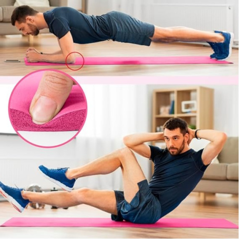 Mata do ćwiczeń, fitness 183x61x1,5 cm Mata do ćwiczeń, fitness 183x61x1,5 cm
