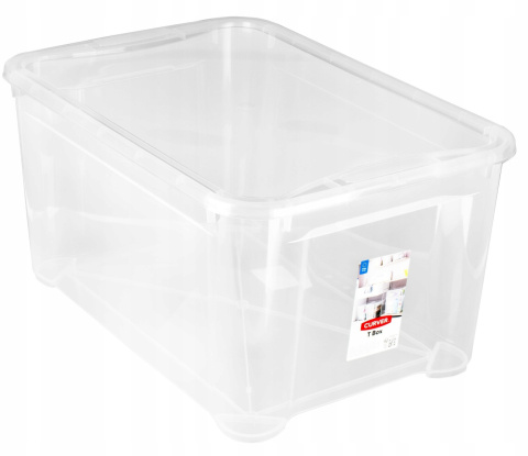 Pudełko z pokrywką, pojemnik Curver T box przezroczyste 20 l