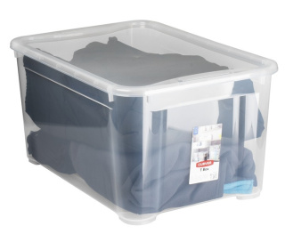Pudełko z pokrywką, pojemnik Curver T box przezroczyste 20 l