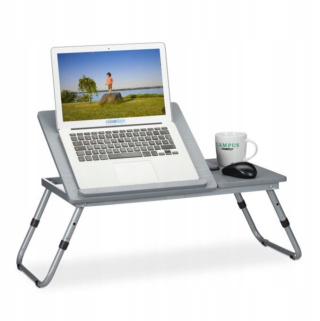 Regulowany stolik pod laptopa RD1634, szary