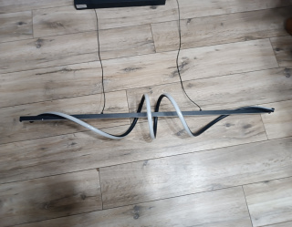 Serpen - lampa wisząca czarna z pilotem 339701-30