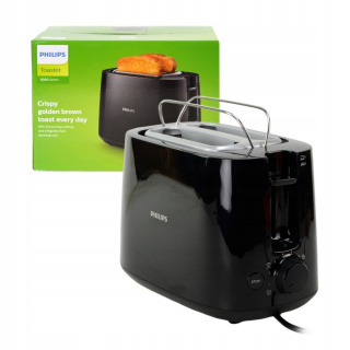 Toster PHILIPS 830W RUSZT 2 kromki 8 ustawień