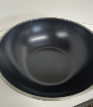Wok Rosle Elegance 28 cm , głęboka patelnia ze stali - używany
