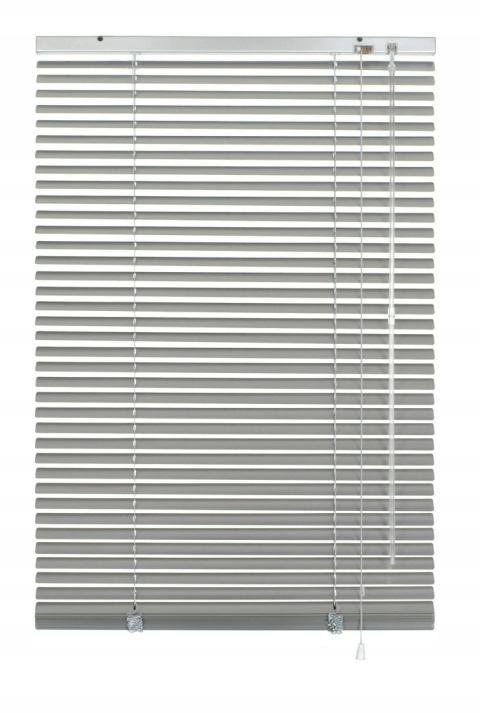 Żaluzja aluminiowa srebrna 25 mm 65 x 130 cm Żaluzja aluminiowa srebrna 25 mm 65 x 130 cm
