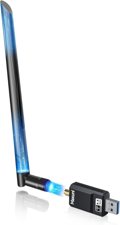 Adapter Bluetooth USB MAXUNI BT 5.3 z anteną – szybkie i stabilne połączenie