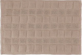 Antypoślizgowa mata puszysty dywanik łazienkowy pod prysznic brąz 60x40cm