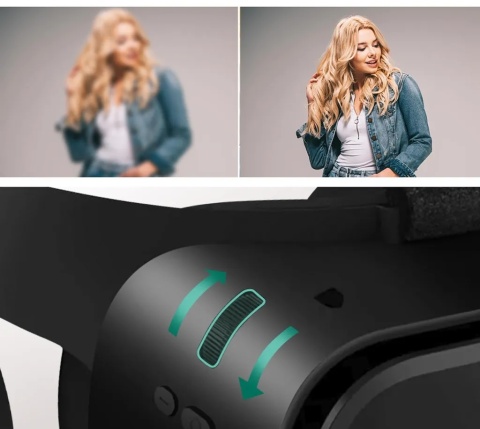 BOBOVR Z6 – Gogle VR 3D Bluetooth + słuchawki