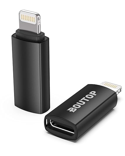 BOUTOP adapter USB C na Lightning do szybkiego ładowania