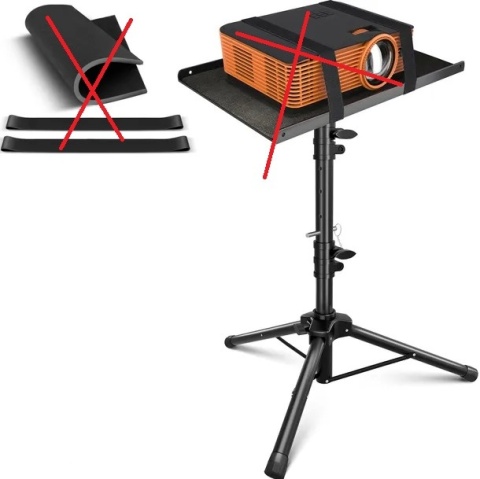 Statyw pod Projektor Laptopa Nuty – CAHAYA CPS0331 - brak tacy pod projektor