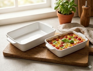 Ceramiczne formy do zapiekania Zestaw 2 szt