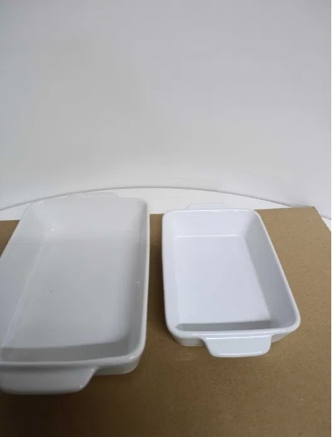 Ceramiczne formy do zapiekania Zestaw 2 szt