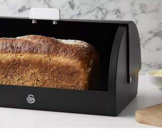 Chlebak SWAN Retro Czarny Mat – OKAZJA (Delikatne Wady Wizualne)