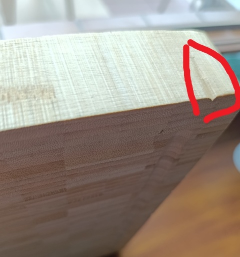 Deska bambusowa do krojenia do serwowania SALTER 42x32x4 cm