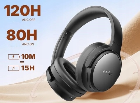 Earfun Tune Pro Słuchawki Nauszne Bezprzewodowe BT 5.4