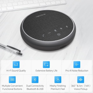 Głośnik przenośny NEWLINE mikrofon konferencyjny bluetooth