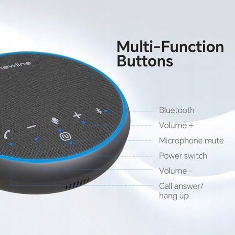 Głośnik przenośny NEWLINE mikrofon konferencyjny bluetooth