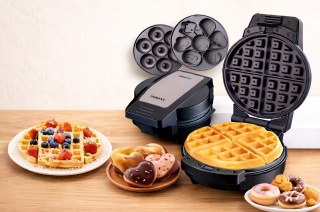 Gofrownica Opiekacz 3w1 SOKANY SK-08006 – Gofry | Donuty | Mini ciastka