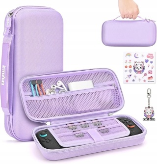 Etui CASE ETUI OBUDOWA DO SWITCH 17 FIOLETOWA