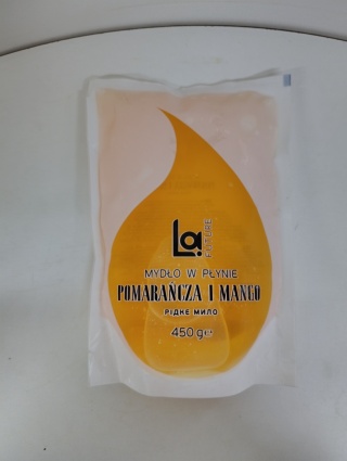 LA FUTURE Mydło w płynie Mango Pomarańcza Zapas, 450 g