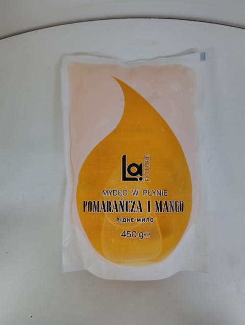 LA FUTURE Mydło w płynie Mango Pomarańcza Zapas, 450 g