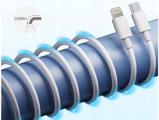 ŁADOWARKA DO TELEFONU IPHONE 2 SZTUKI 20W CA-43AT USB-C LIGHTNING BIAŁE