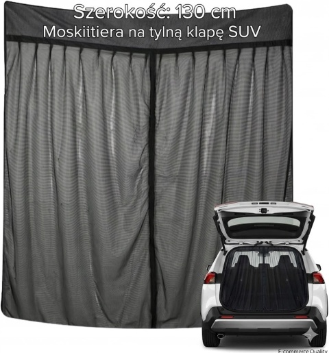 Moskitiera Magnetyczna do SUV / Hatchback – Rozmiar M (130 cm)