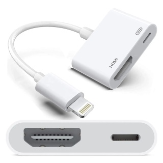 PRZEJŚCIÓWKA ADAPTER ZŁĄCZE LIGHTNING HDMI DO iPad iPhone FULL HD 1080 60Hz