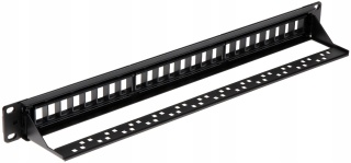 Patchpanel 24 porty UTP modular