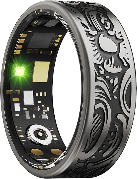 SMART RING W9 – Twoje Centrum Zdrowia na Palcu | Rozmiar 11
