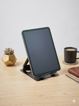 STOJAK UCHWYT PODSTAWKA NA TELEFON TABLET SKŁADANY NA BIURKO