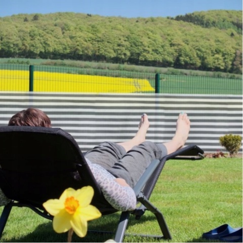 Siatka ochronna, cieniująca 2 x 15 m biało - szara