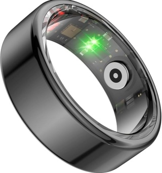 Smart ring smartring czarny inteligentny pierścionek pierścień obrączka 8