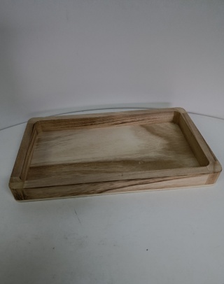 Taca Drewniana – Naturalny Design (34x20x4 cm)