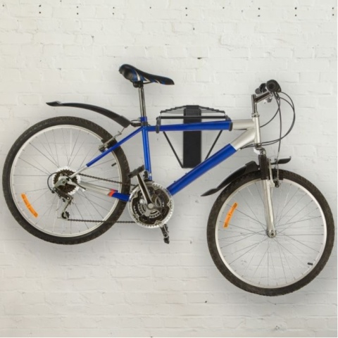 Wieszak uchwyt ścienny Relaxdays na rowery 50 kg czarny