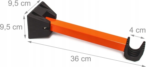 Wieszak uchwyt ścieny na rower Relaxdays